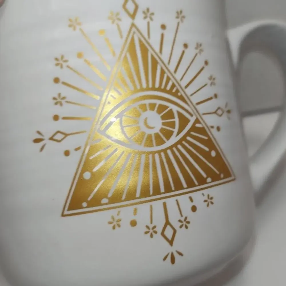 Spectrum Designz Illuminati Pyramid Mystic Eye Mug